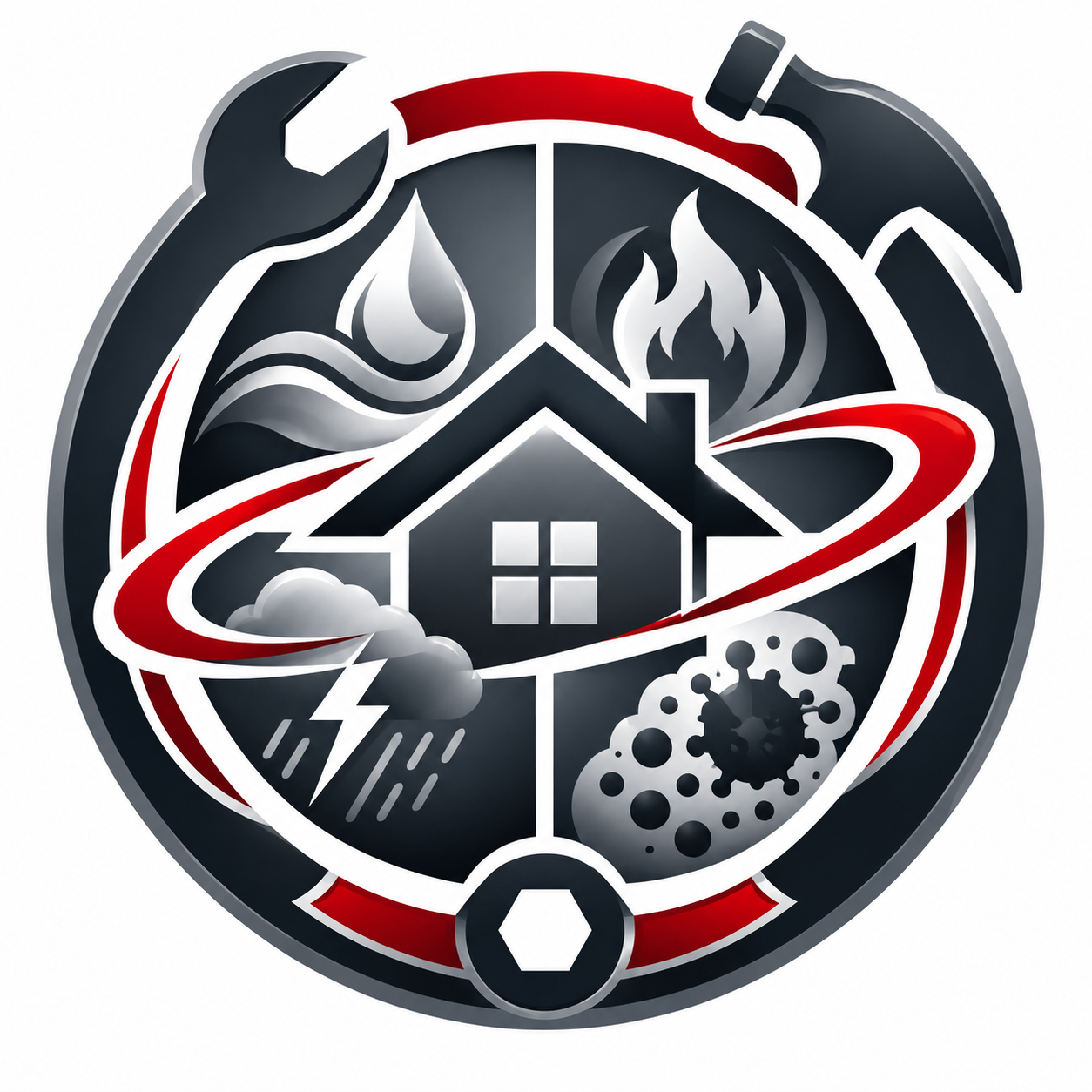 Honolulu Water Damage Logo